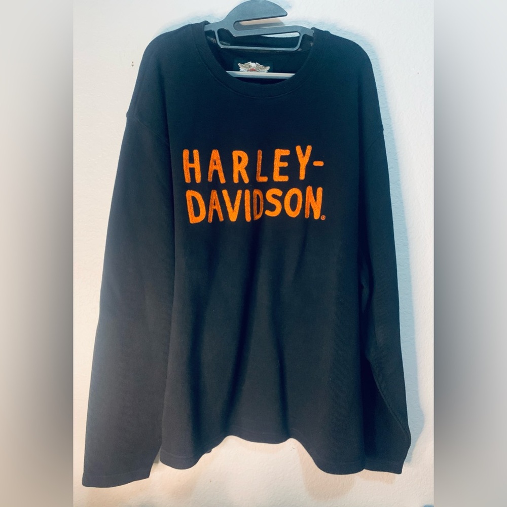 Men’s Harley Davidson long sleeve sweater size XXL